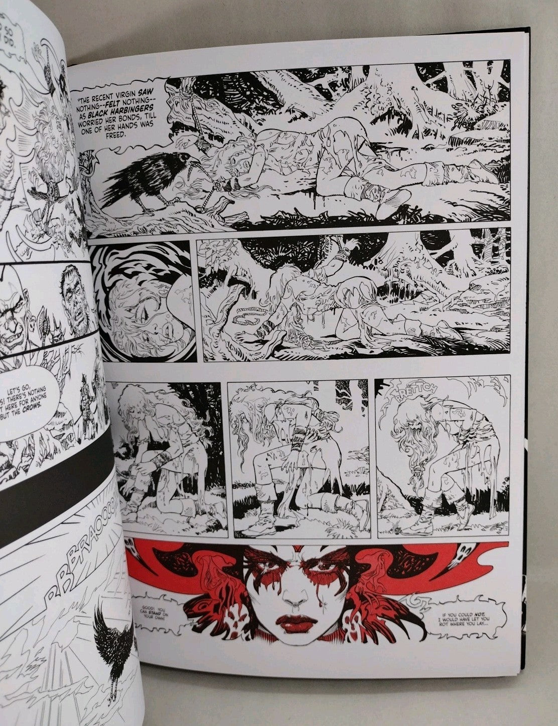 RED SONJA Ballad Of The Red Goddess 2nd Print Estaban Maroto Unread Oversized HC