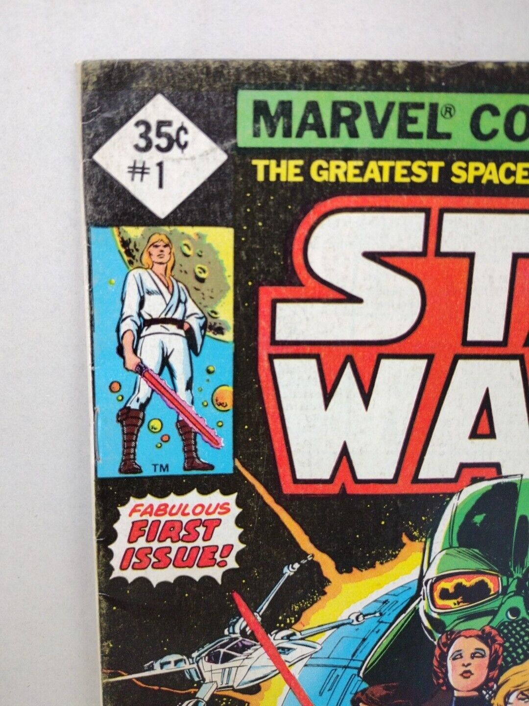 Star Wars #1 (1977) Marvel Comic Whitman 35 Cent Diamond 1st Darth Vader