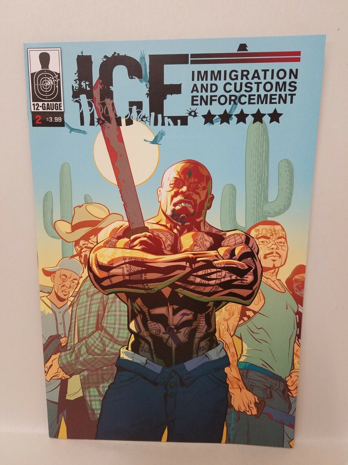 I.C.E Immigration and Customs Enforcement (2011) #1 2 3 12-GAUGE Comic Lot Set