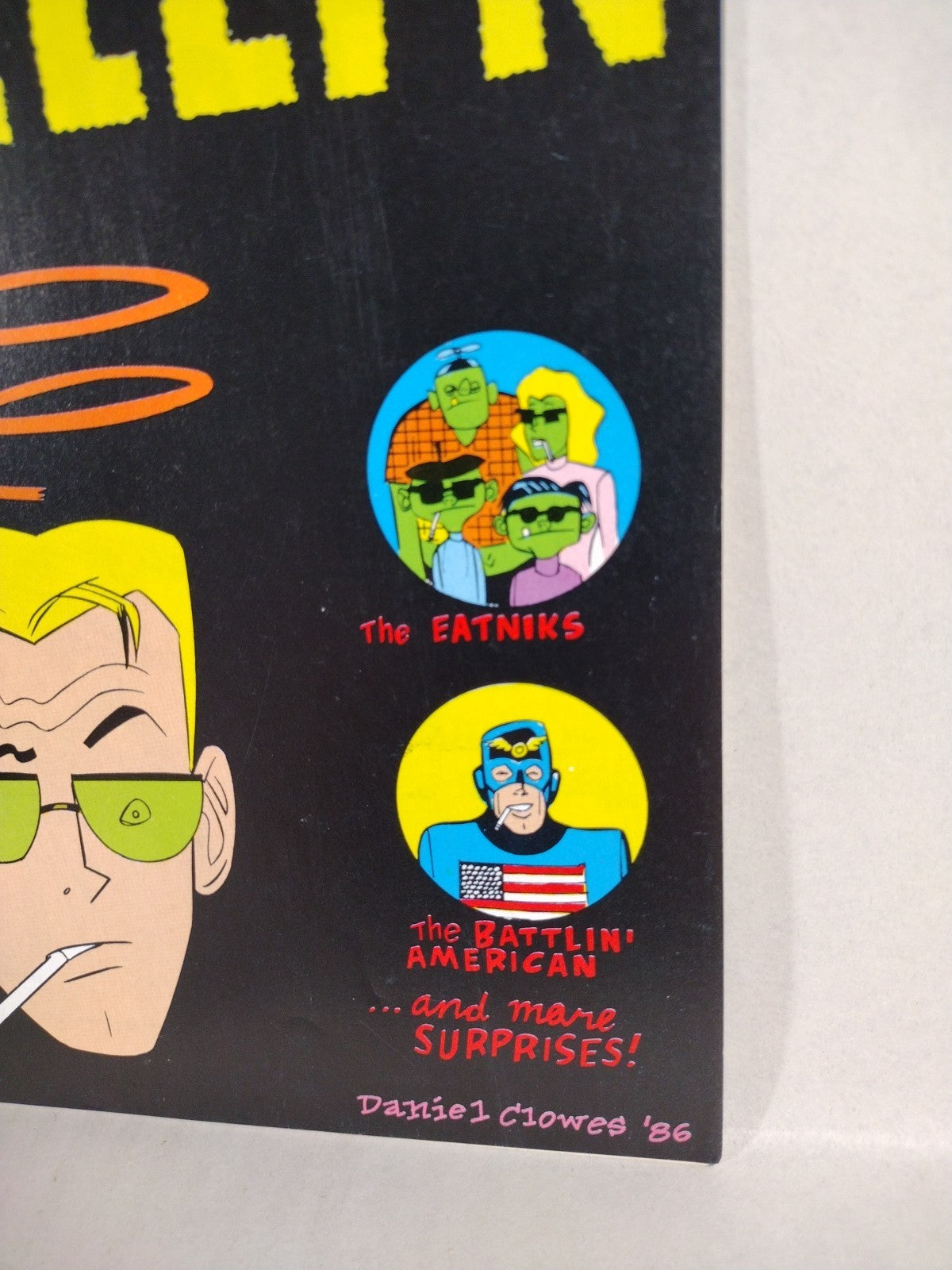 Lloyd Llewellyn (1986) #5 Daniel Clowes Fantagraphics Comic Magazine 1st Print 