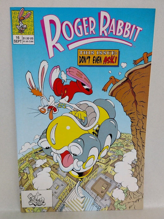 Roger Rabbit #16 (1991) Disney Comic Baby Herman Benny The Cab Appearance NM