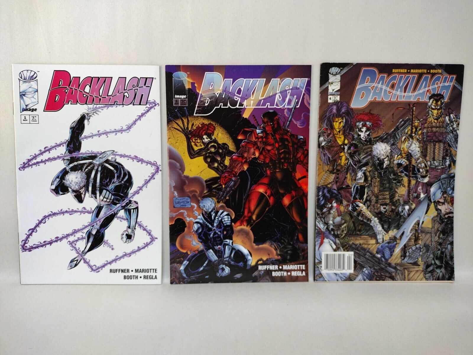 Backlash Image 16 Comic Lot Set #1a 1b 4 5 6 7 9 10 12 13 14 15 16 17 26 29