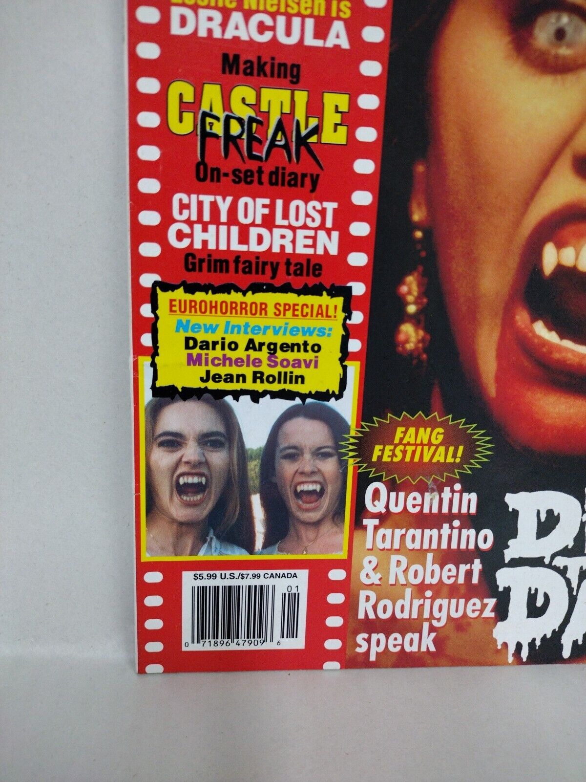 FANGORIA Magazine #149 (1996) Vampire Theme Issue Quentin Tarantino VF