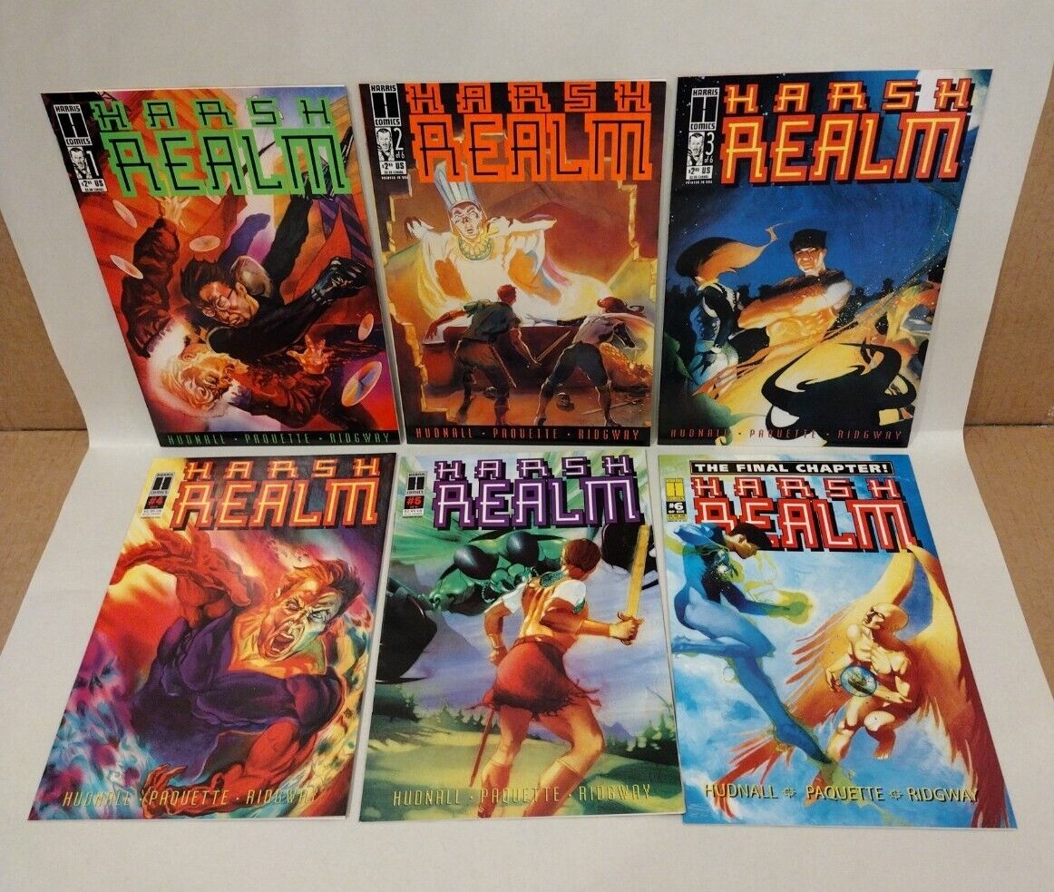 Harsh Realm (1993) 1 2 3 4 5 6 Harris Complete Comic Set Hudnall Fox TV Show