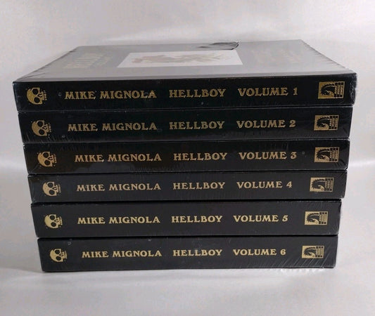 Mike Mignola Hellboy Library Ed Set Vol 1 2 3 4 5 6 Sealed Dark Horse HC