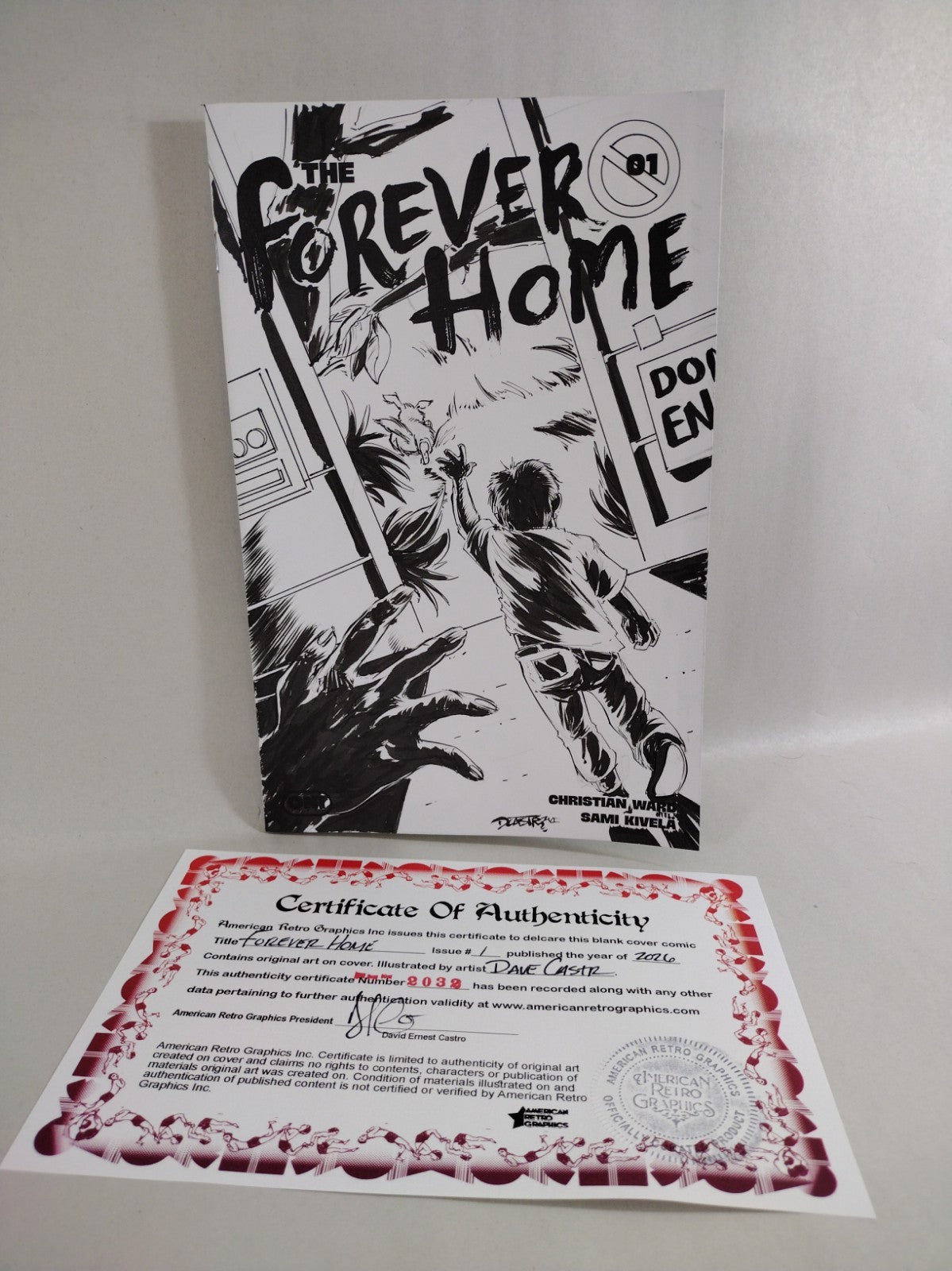 Forever Home #1 (2026) Oni Press Sketch Cover W Original Dave Castr Art
