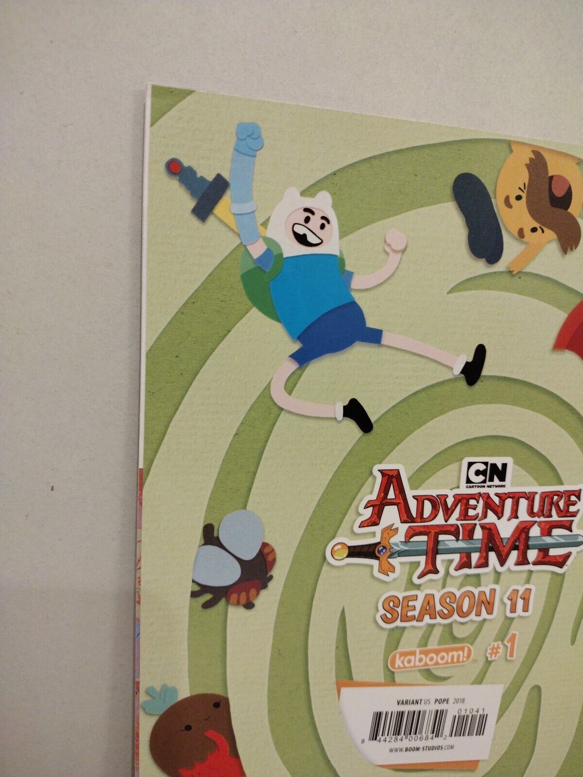 Adventure Time Season 11 #1 (2018) Boom Studios Comic Paul Pope Variant VF-NM