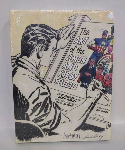 The Art Of The Joe Simon & Jack Kirby Studio Abrams Arts Hardcover New Sealed