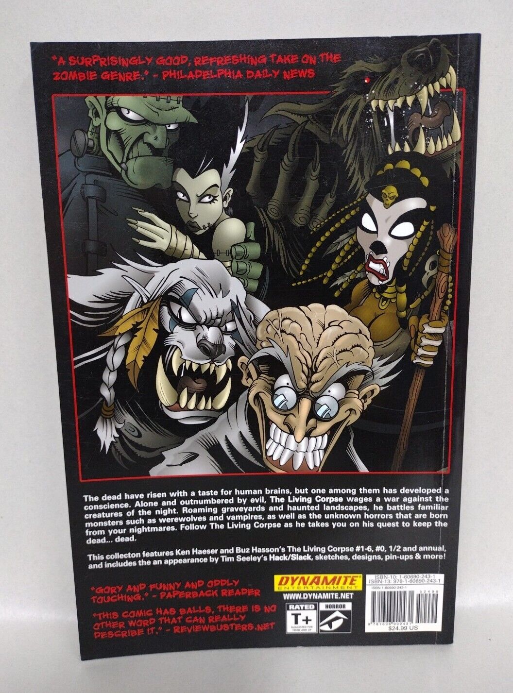 Living Corpse Omnibus Vol 1 (2011) Dynamite TPB Ken Haeser Buz Hasson Unread