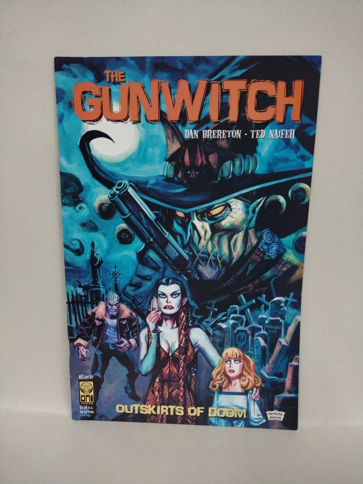 Gunwitch (2001) Complete Oni Press Nocturnals Miniseries #1 2 3 Dan Brereton NM
