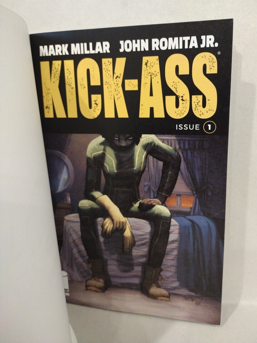 Kick-Ass #1 (2018) Blank Cover Variant Image Comic W Original DCastr Art Arg COA