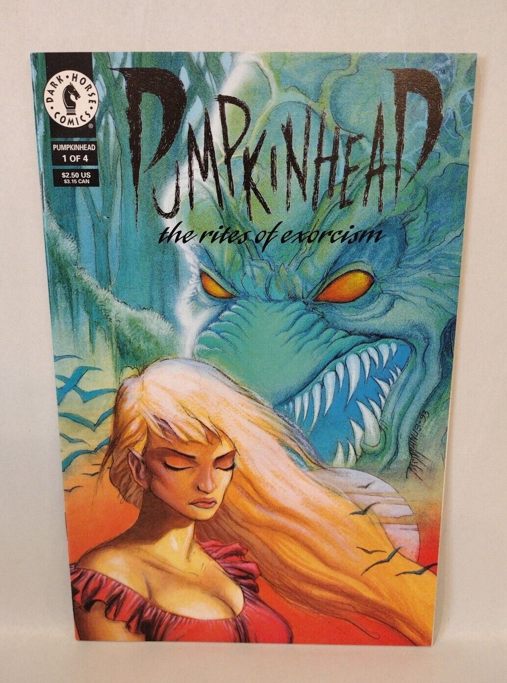 Pumpkinhead Comic Lot Set Dark Horse Rites Of Exorcism + 2018 Dynamite #1-4 