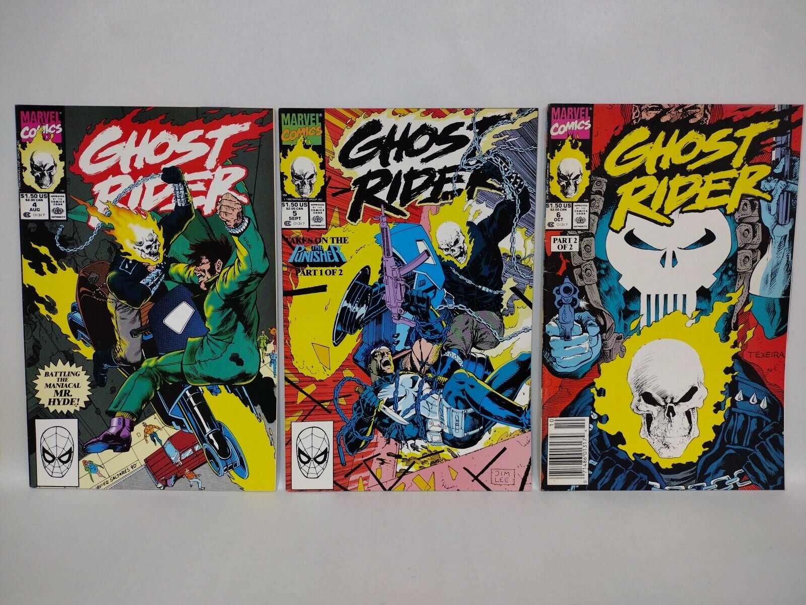 Ghost Rider (1990) Dan Ketch Marvel Comic Lot Set #1-50 Key Issues F-VF