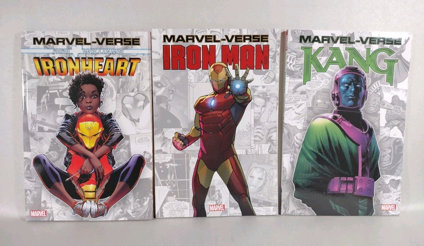 Marvel-Verse (2021) TPB SC Lot of 16 Wolverine Deadpool Spider-Man Thor + New