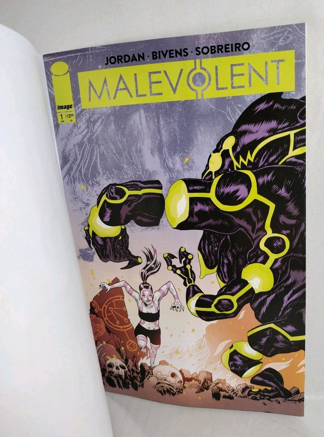 Malevolent #1 (2026) Image Comic Sketch Cover Variant W Original DCastr Art