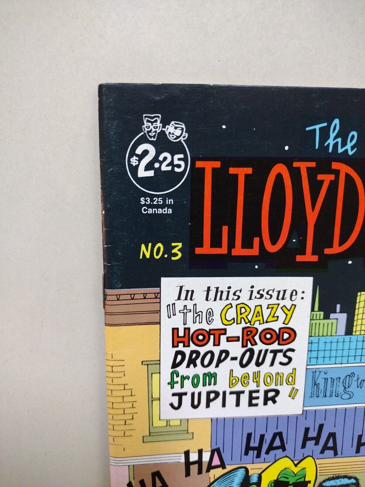 Lloyd Llewellyn (1986) #3 Daniel Clowes Fantagraphics Comic Magazine 1st Print 