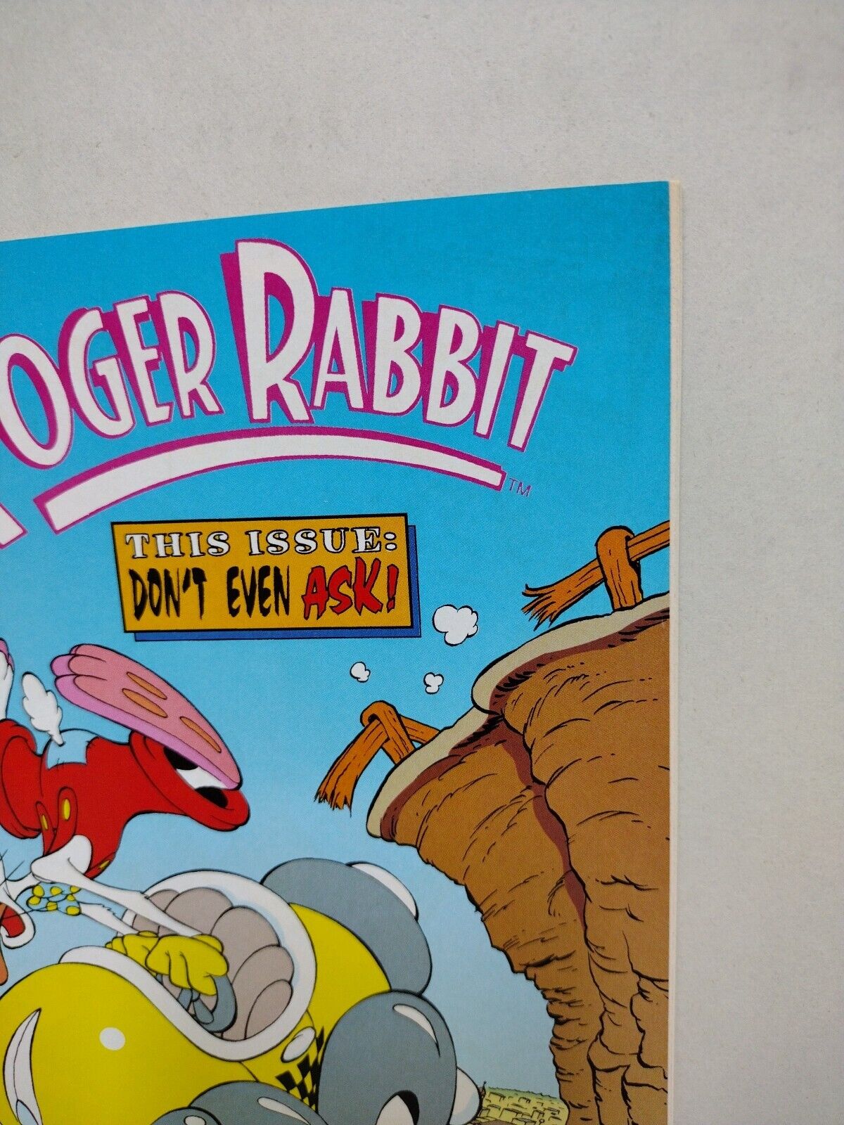 Roger Rabbit #16 (1991) Disney Comic Baby Herman Benny The Cab Appearance NM