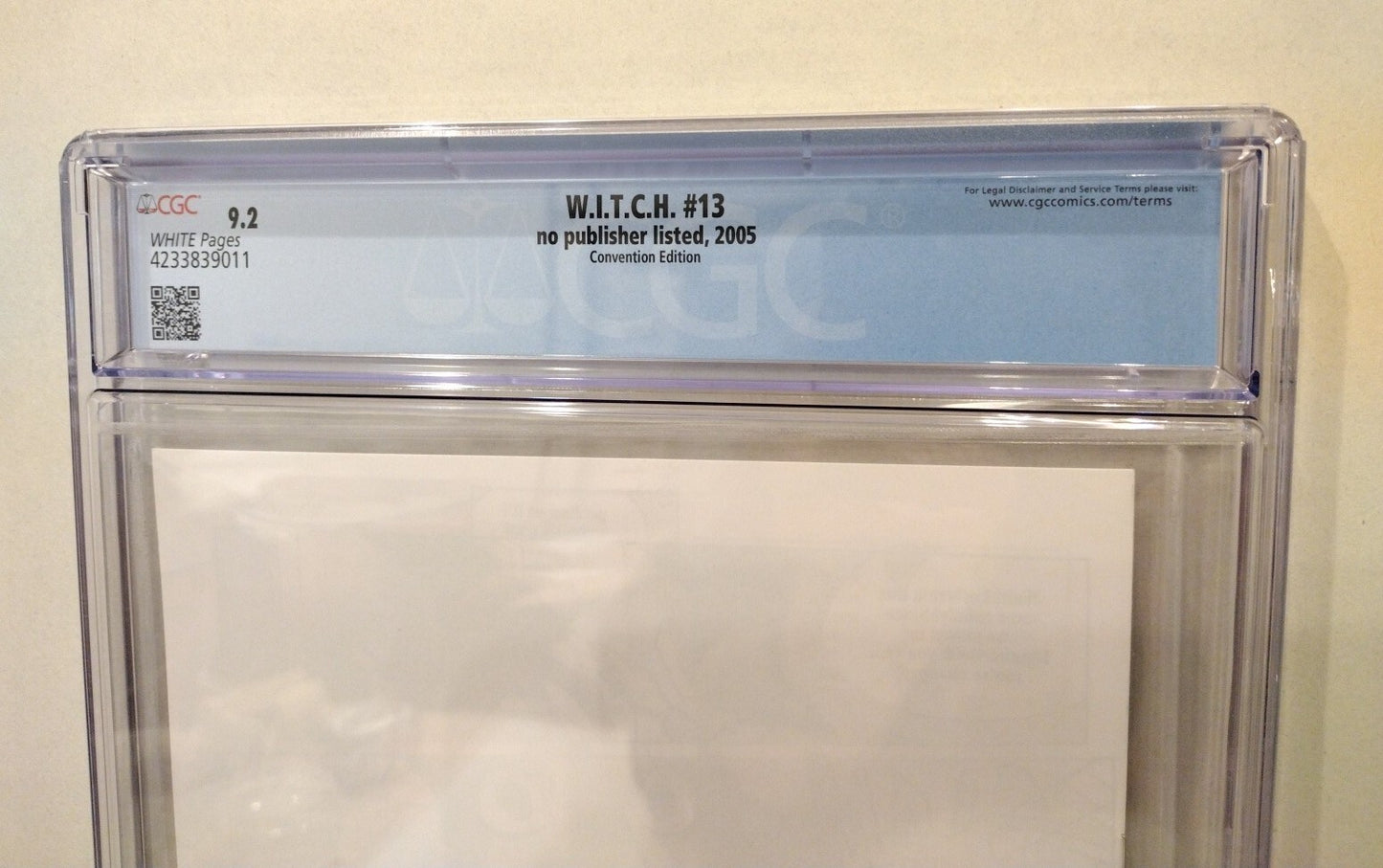 RARE DISNEY W.I.T.C.H. & KYLION 2005 Comic Con Promotional Exclusive CGC 9.2