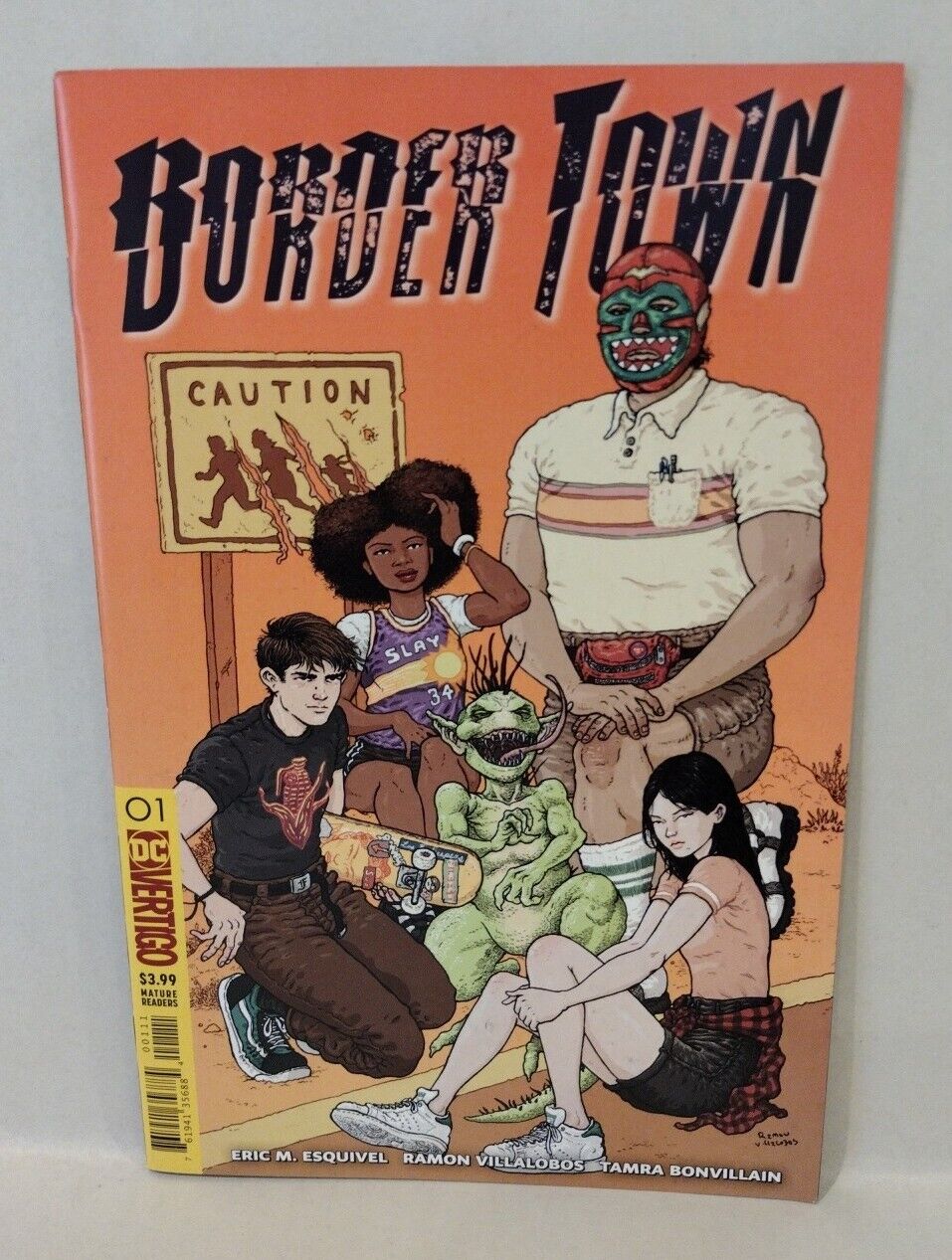 Border Town (2018) Vertigo Complete Comic lot set 1 2 3 5 Ramon Villalobos