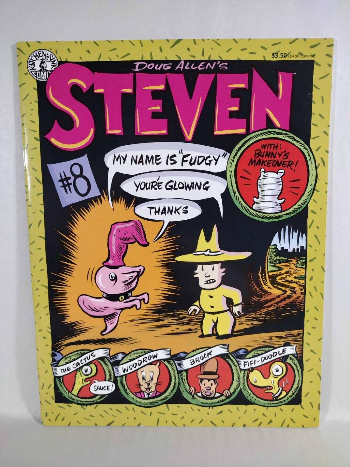 Steven #8 (1996) Doug Allen Kitchen Sink Comic VF-F