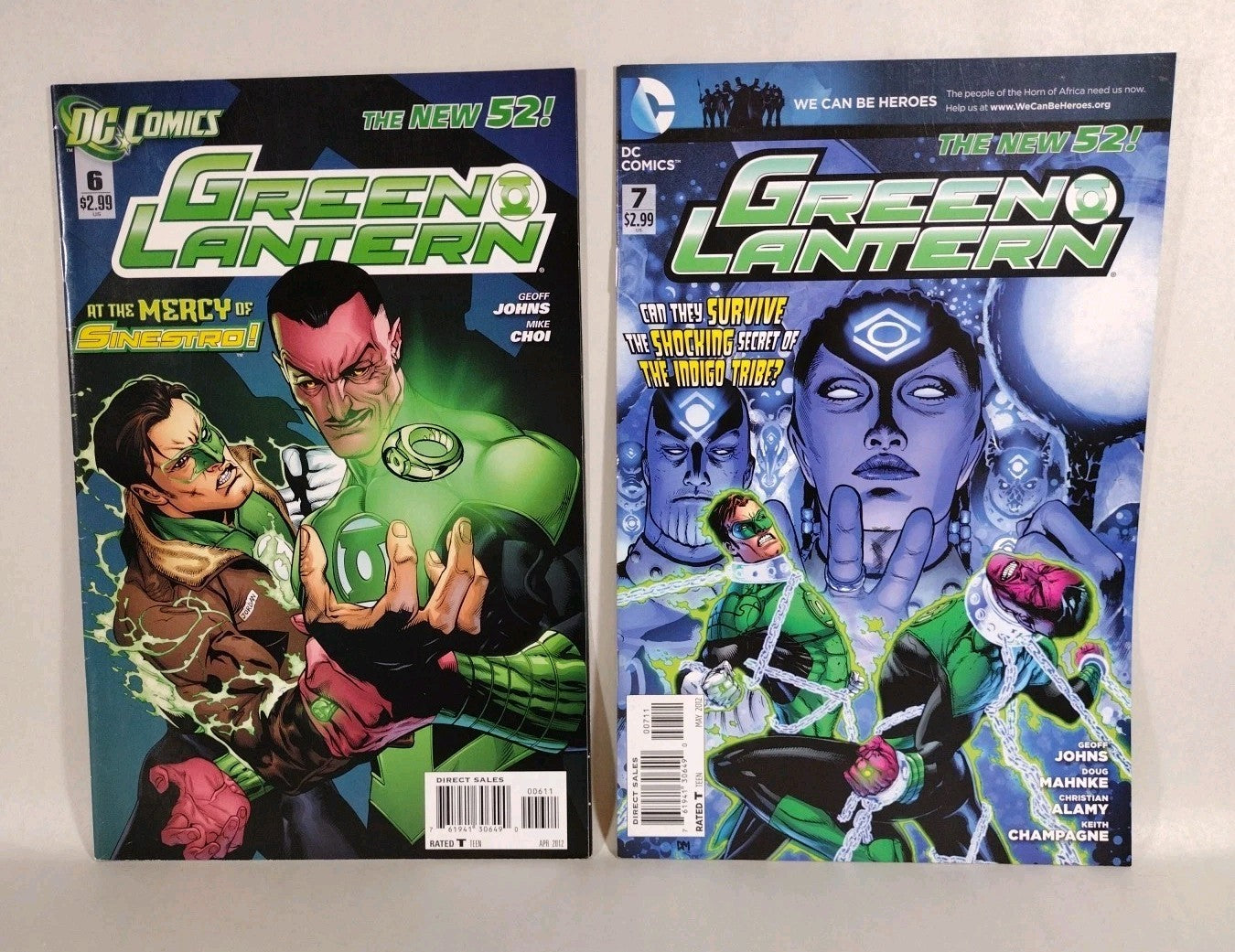 Green Lantern (2011) DC New 52 Comic Lot Set #2 3 4 5 6 7 9 10 12 15 16 VF