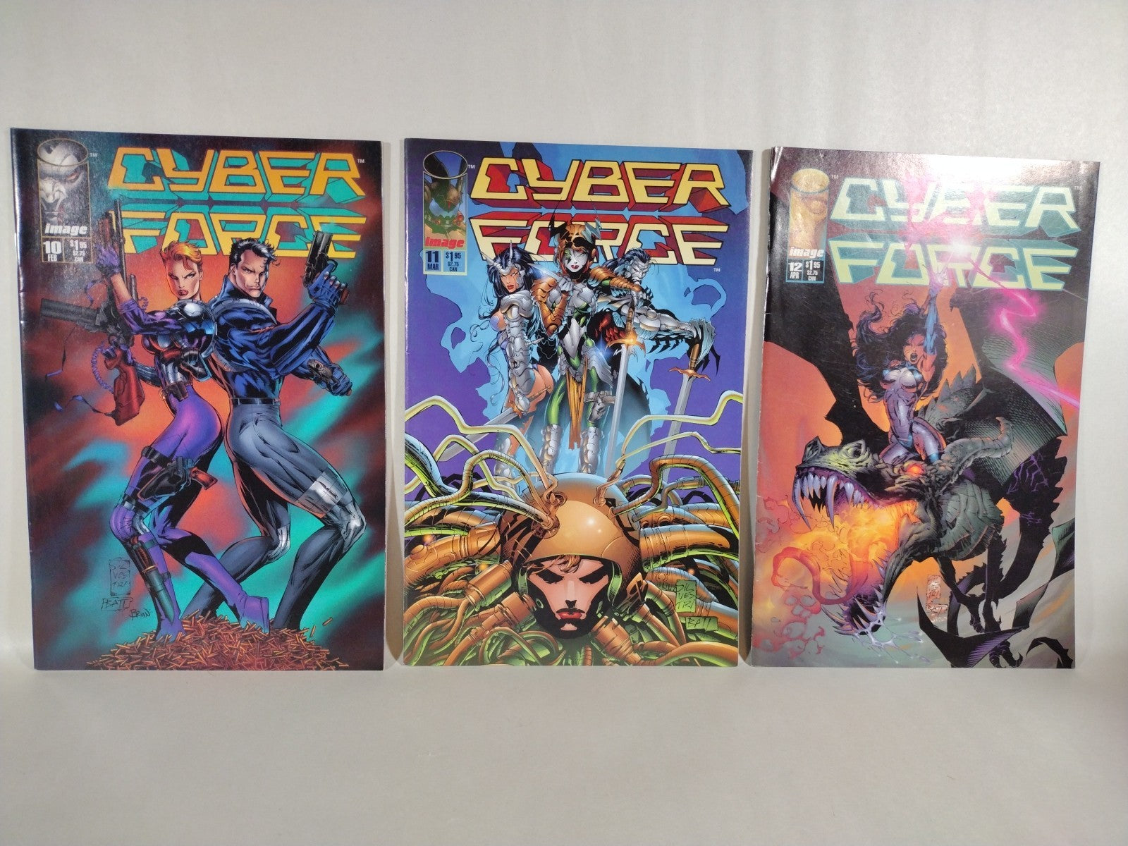 Cyberforce (1992) #1-4 (1993) #0 1 2 4-8 10-12 19 Origins #1 Image Comic Lot Set