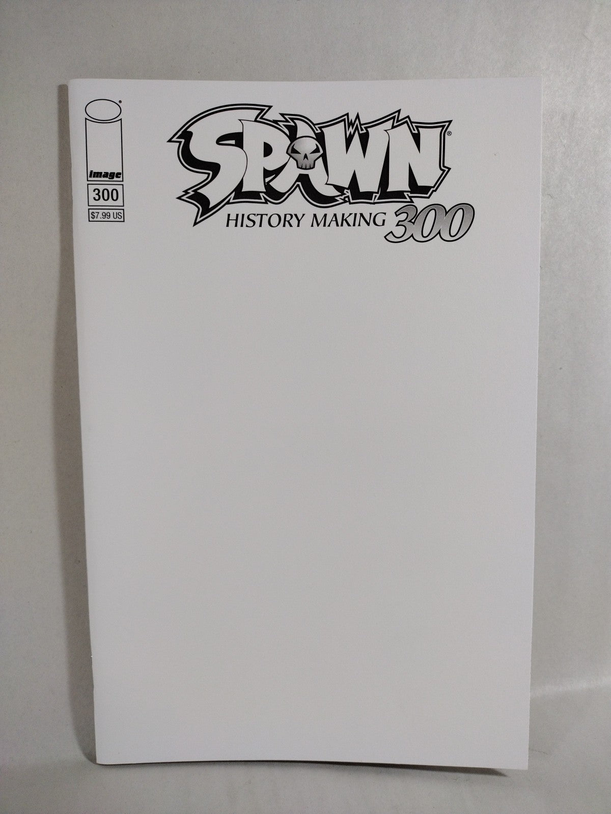 Spawn #300 (2019) Image Comic Blank Sketch Variant Cover Double Size Issue NM