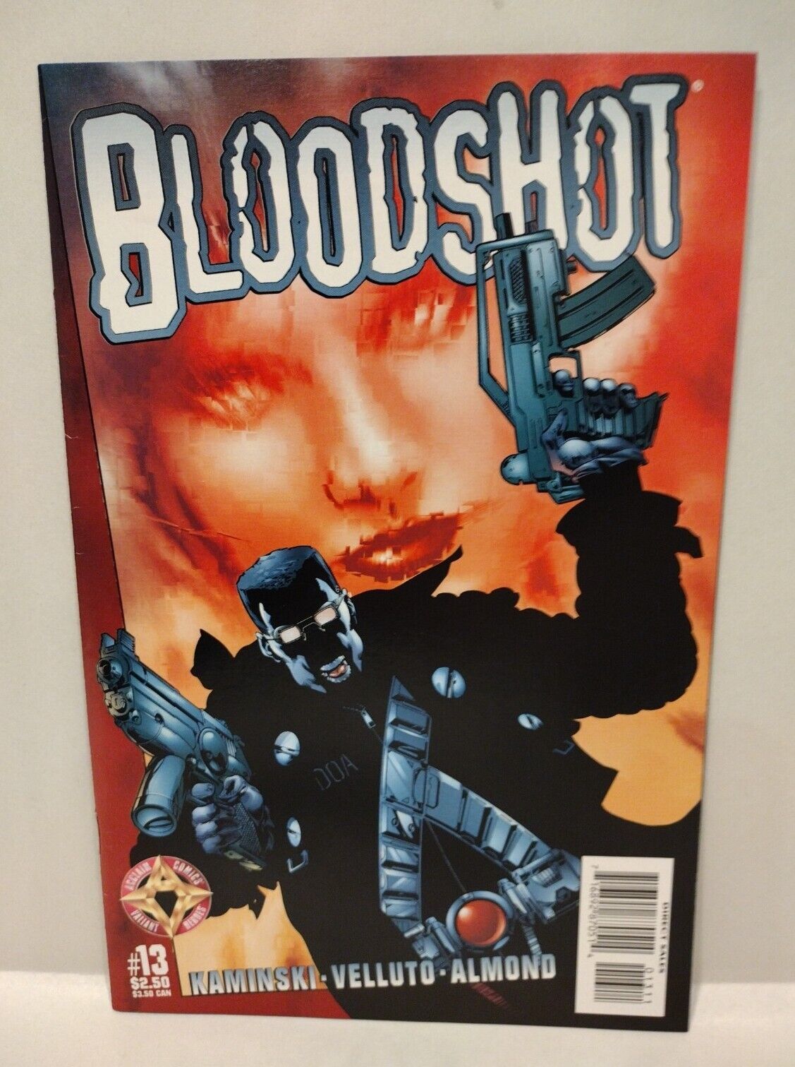 Bloodshot Vol 2 (1998) #13 Acclaim Valiant Comic Sal Velluto Len Kaminski HTF