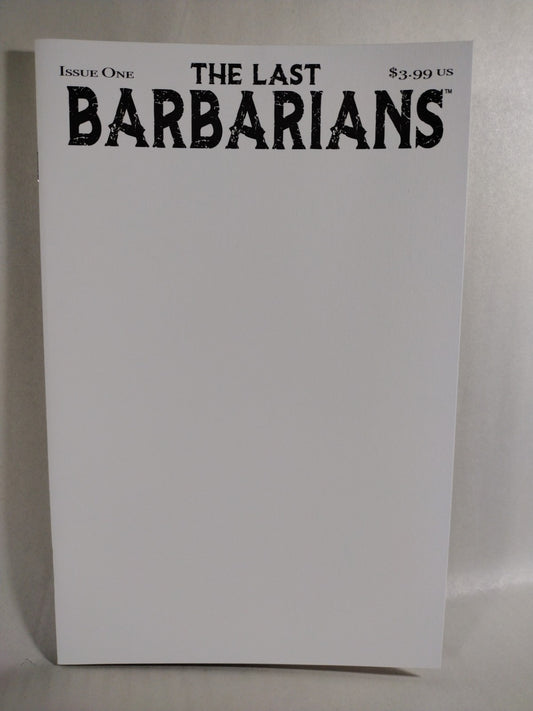 Last Barbarians #1 (2023) Image Comic Blank Sketch Cover Variant New NM