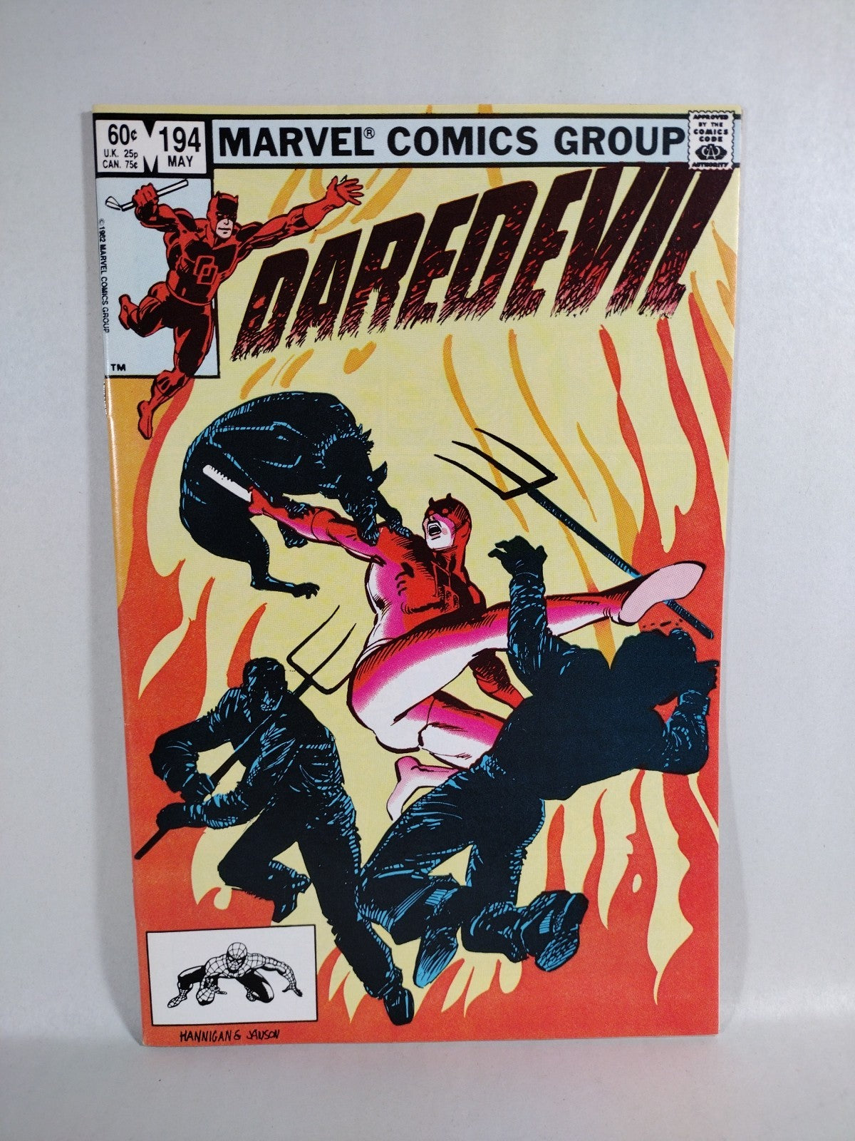 Daredevil (1983) Marvel Comic Lot Set #191 192 193 194 195 196 Wolverine VF-NM
