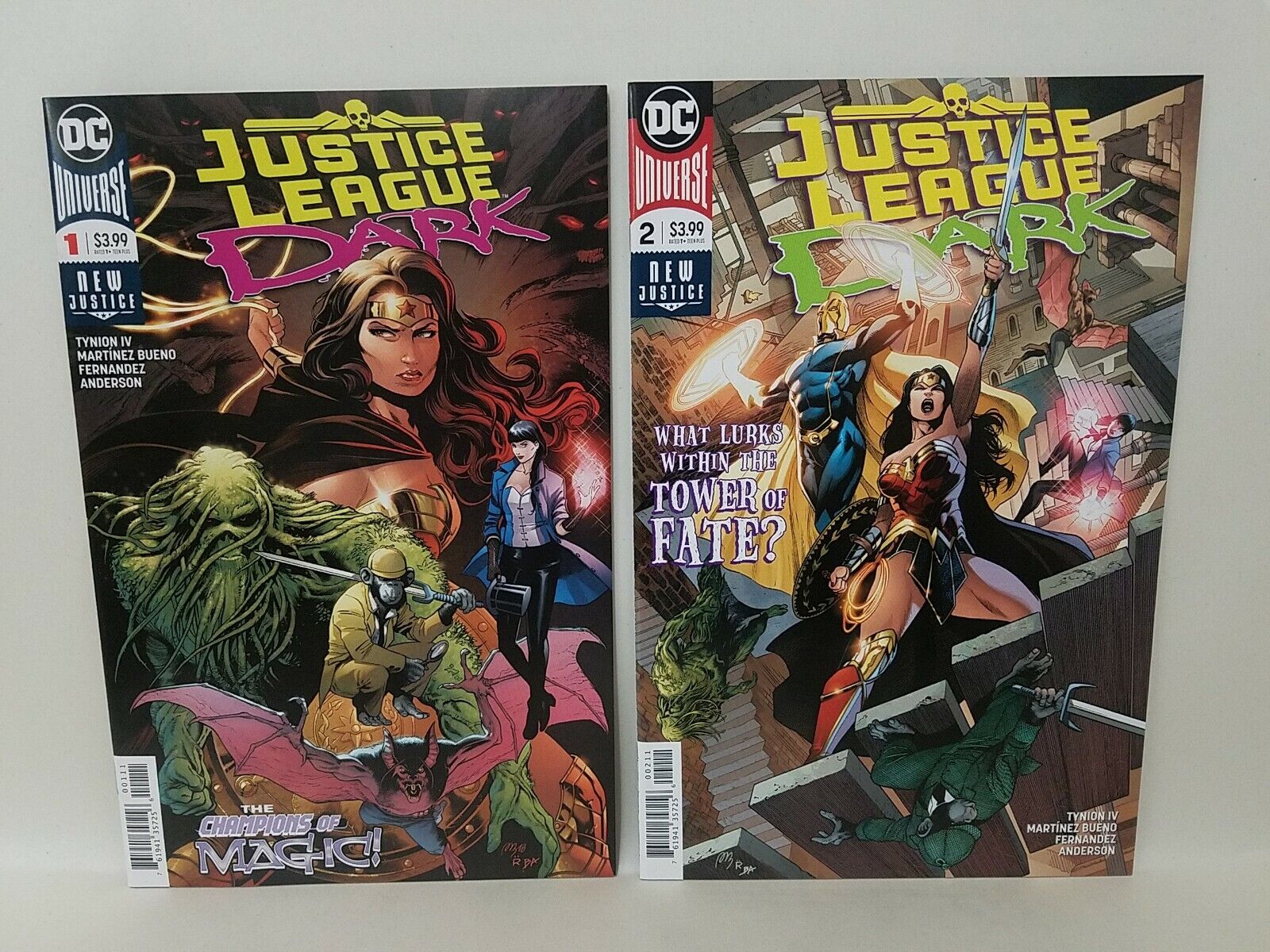 Justice League Dark (2018) #1 & 2 DC Comics New Justice Tynion IV