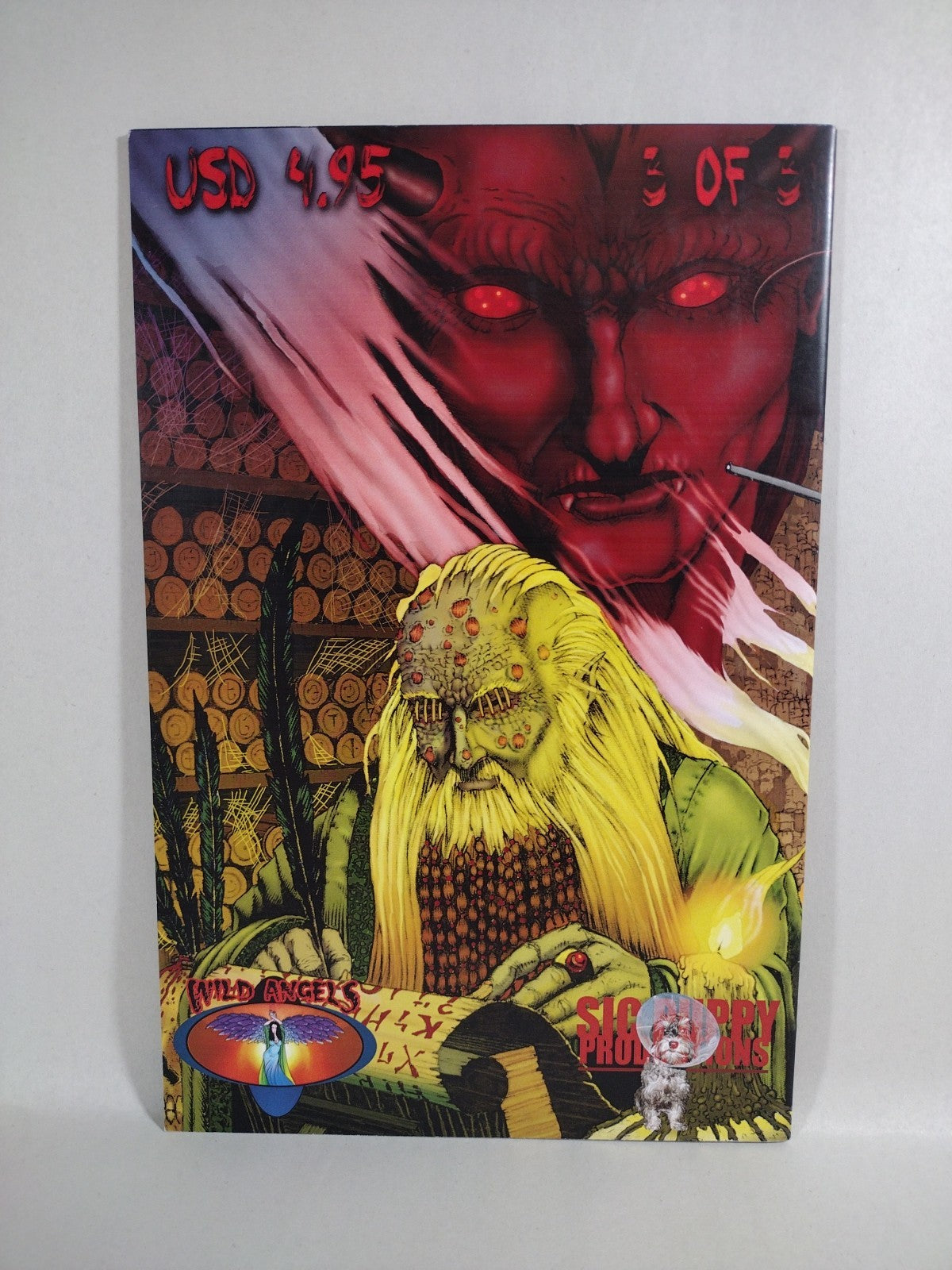 Original Sin (2012) Complete Wild Angels Comic Set #1 2 3 Signed Joe Tim Vigil