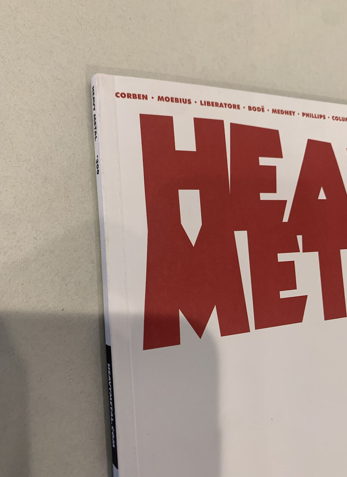 Heavy metal magazine # 300 Blank Sketch Cover Variant 2020