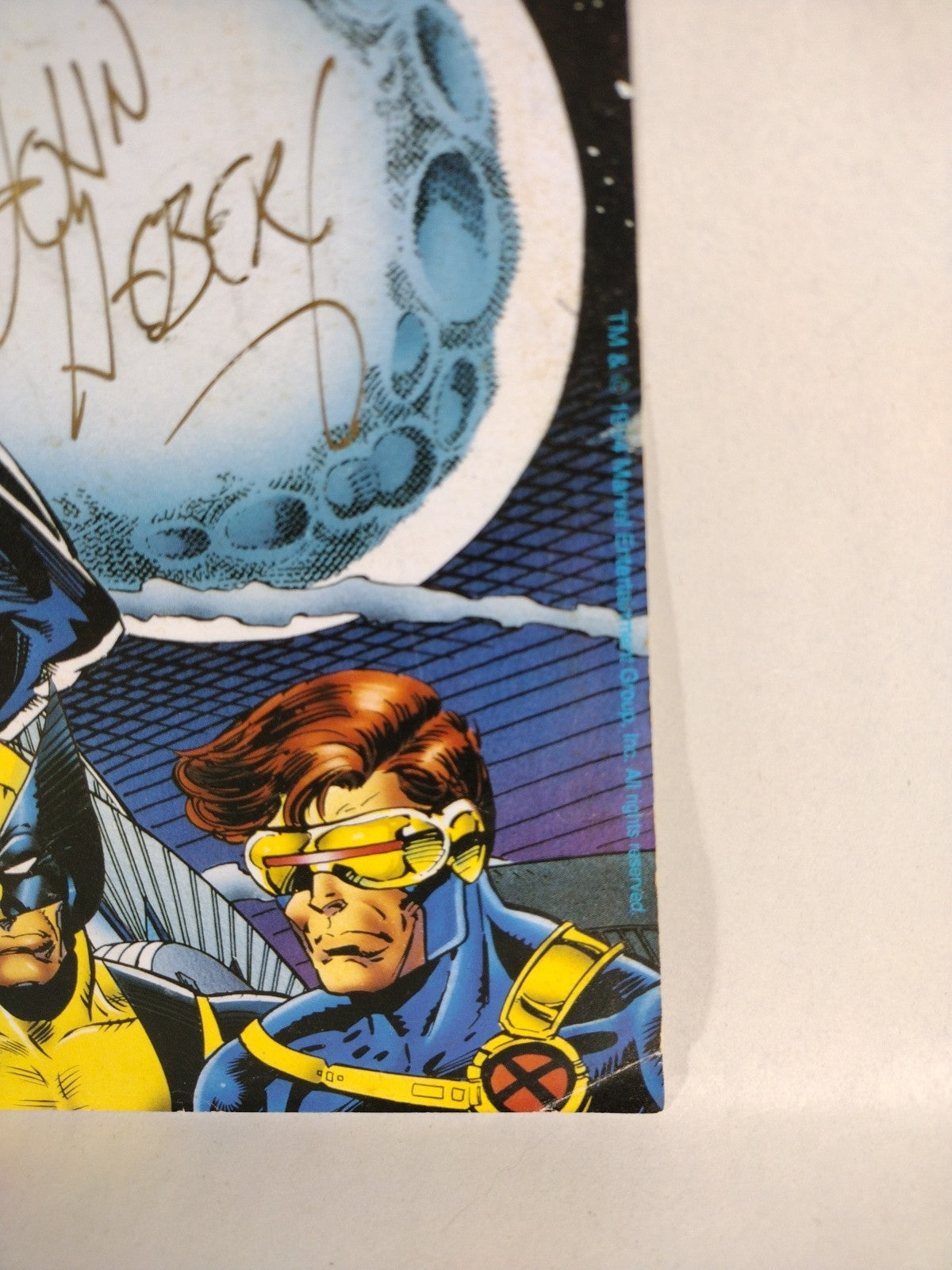 Marvel Mega Tour '94 (1994) 8 X 10" Mini Poster Print Signed John Herbert