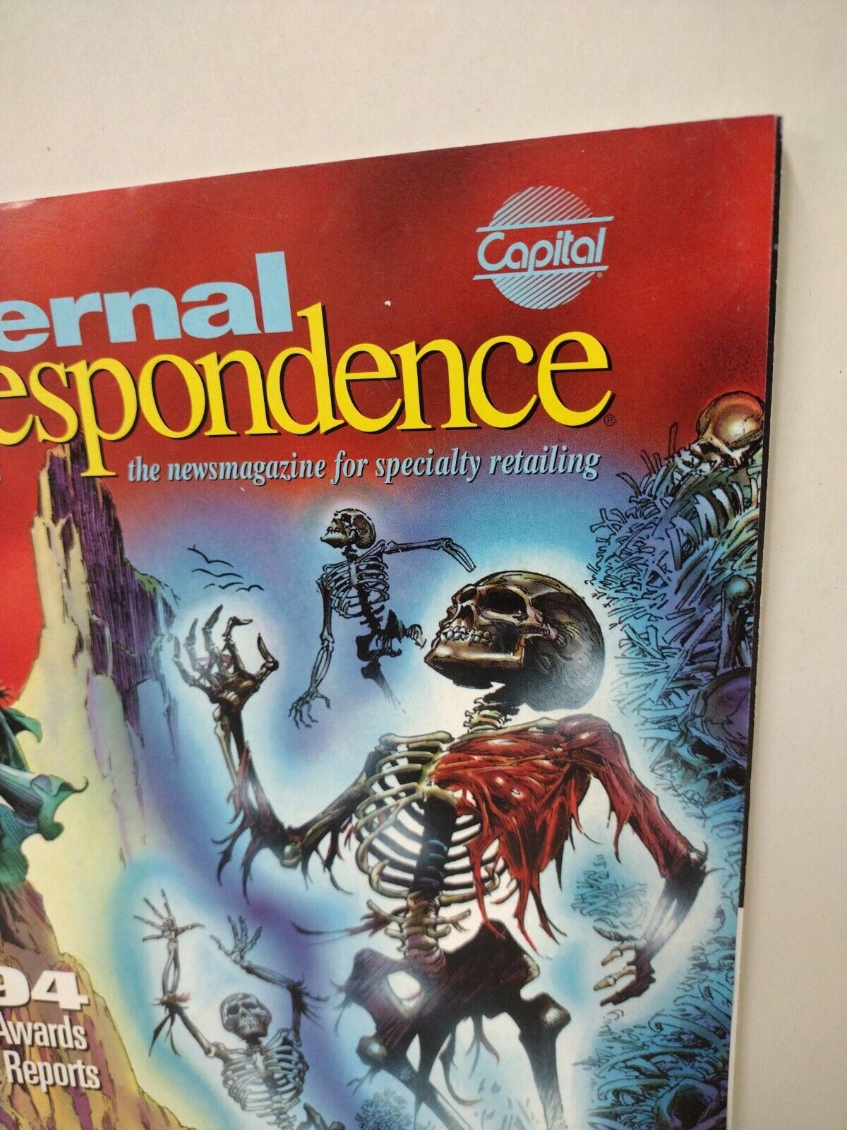 Internal correspondence (1995) Capital Comic Distribution Retailer News magazine