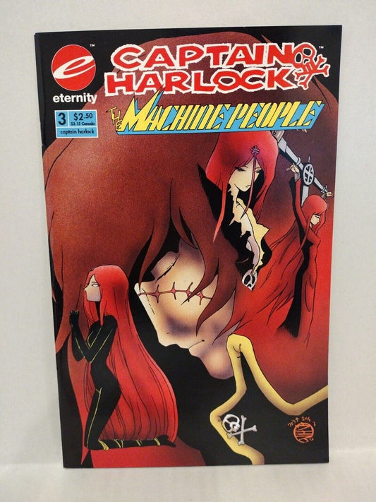 Captain Harlock Machine People #3 (1993) Eternity Comic VF-NM