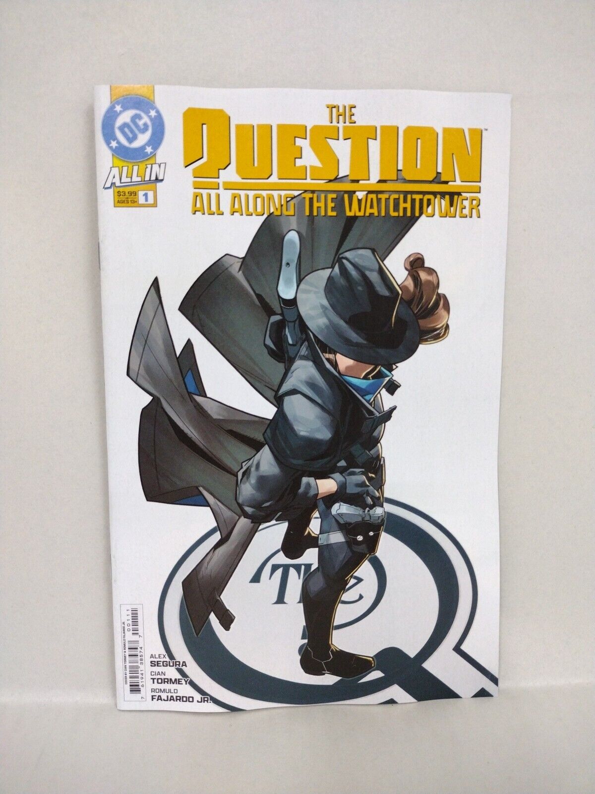 Question All Along the Watchtower #1 (2024) DC All In Comic Cover A Segura NM 