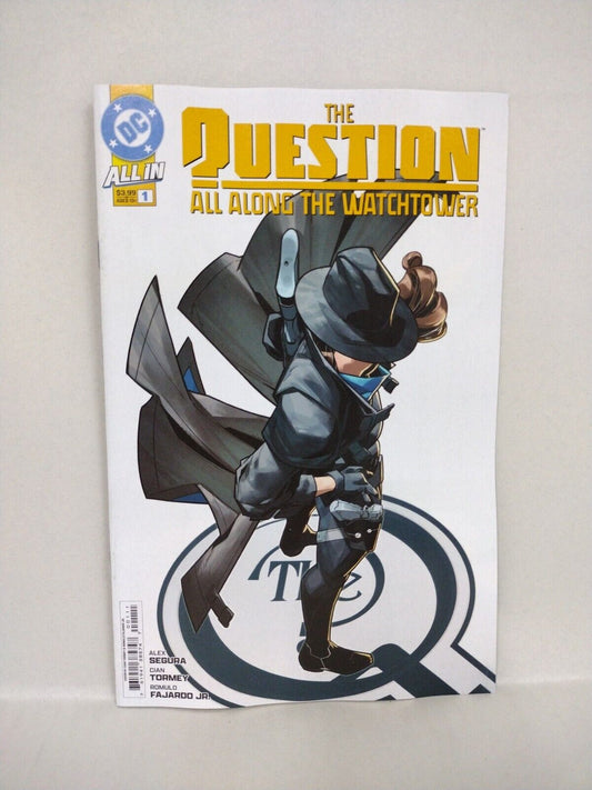 Question All Along the Watchtower #1 (2024) DC All In Comic Cover A Segura NM 