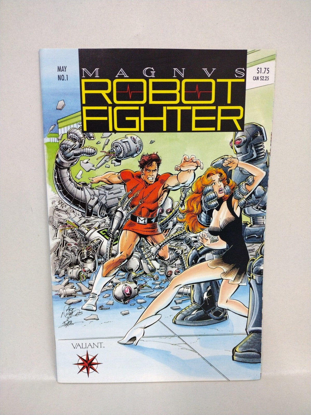 Magnus Robot Fighter (1991) Valiant Comic Lot Set #1-4 W Cards 9-11 14-25 FN-NM