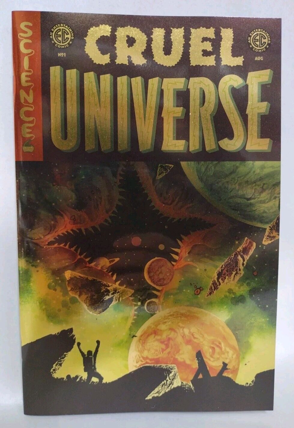 Cruel Universe #1 (2024) EC Comic Cover D JH Williams Gold Foil Variant NM