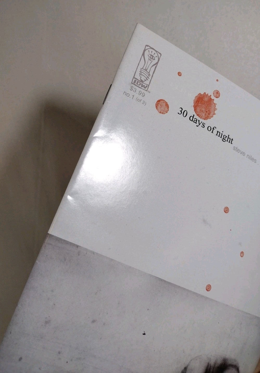 30 Days of Night #1 (2002) IDW Comic 1st Print 1st Appearance VF