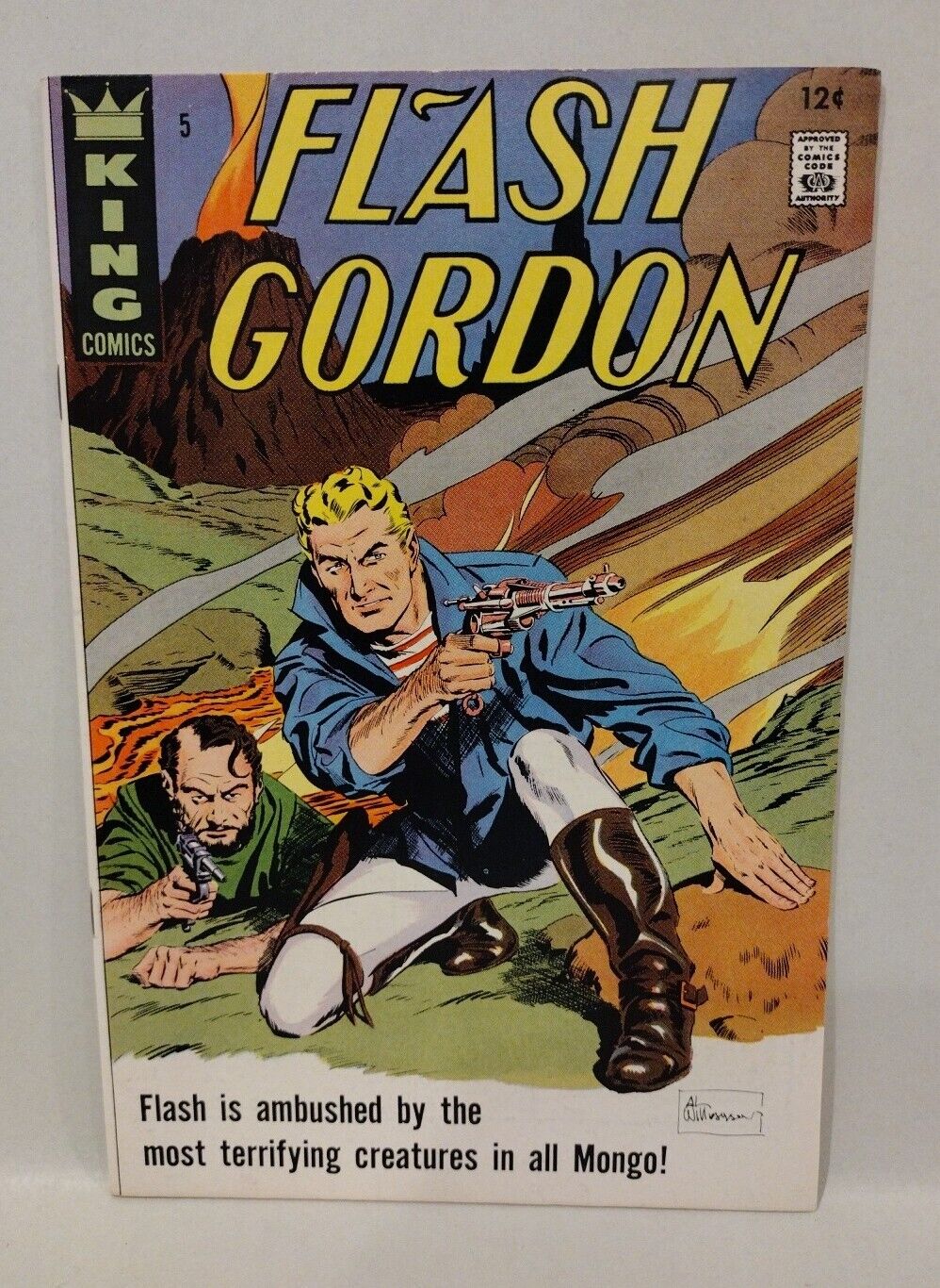 FLASH GORDON #5 (1967) King Comics Al Williamson Cover Dr Zarkov Mongo VF-NM