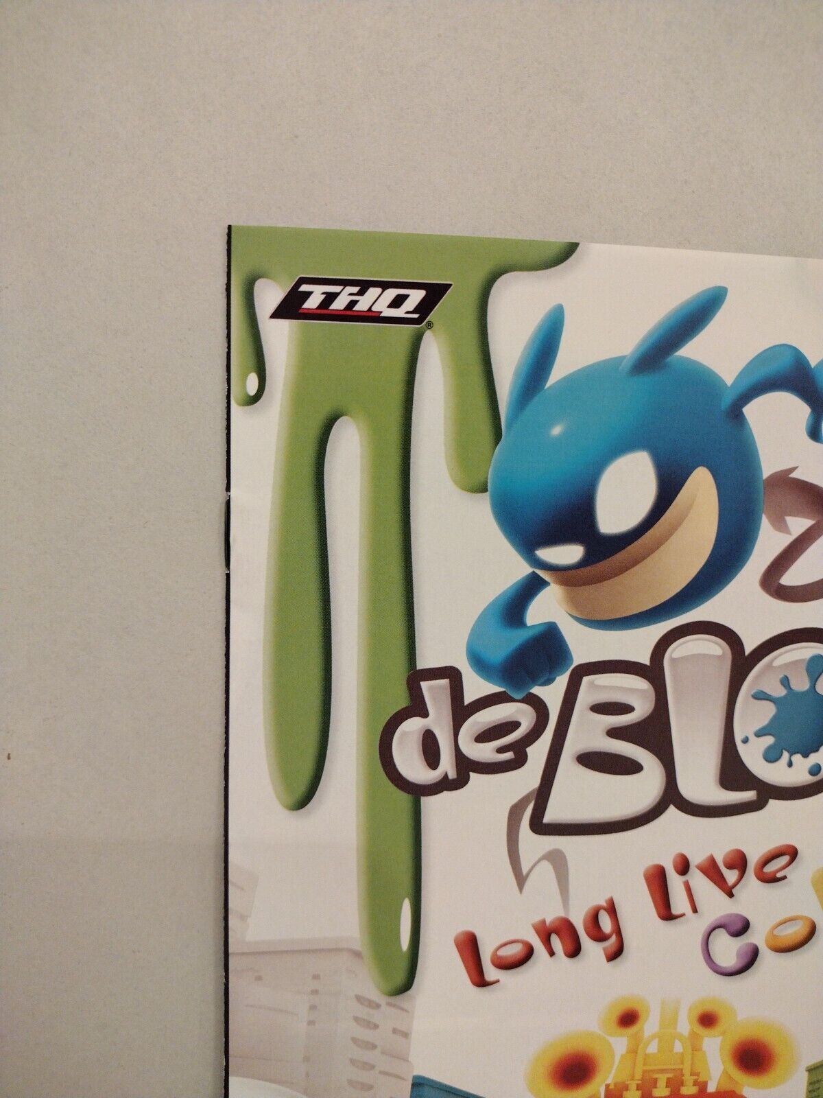 De Blob Long Live Color (2008) DC/THQ SDCC Exclusive Promotional Comic VF 