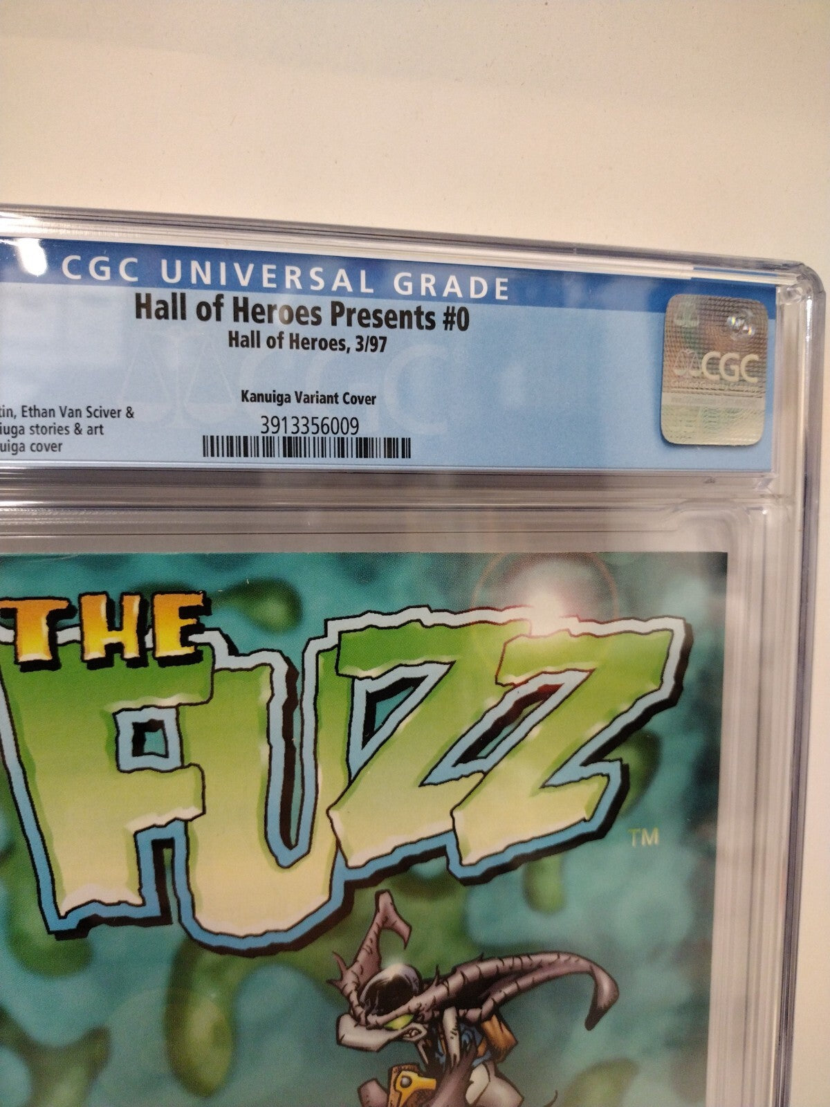 Hall Of Heroes Presents #0 (1997) Martin Variant Comic CCG 9.6 1st Salamanddroid