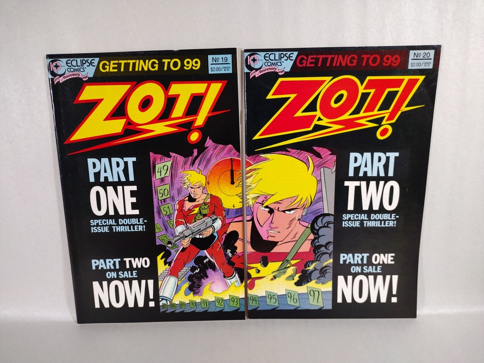 Zot! (1984) 26 Issue Eclipse Comic Lot Set 4 5 8 9 11-21 24-29 31 34-36 McCloud