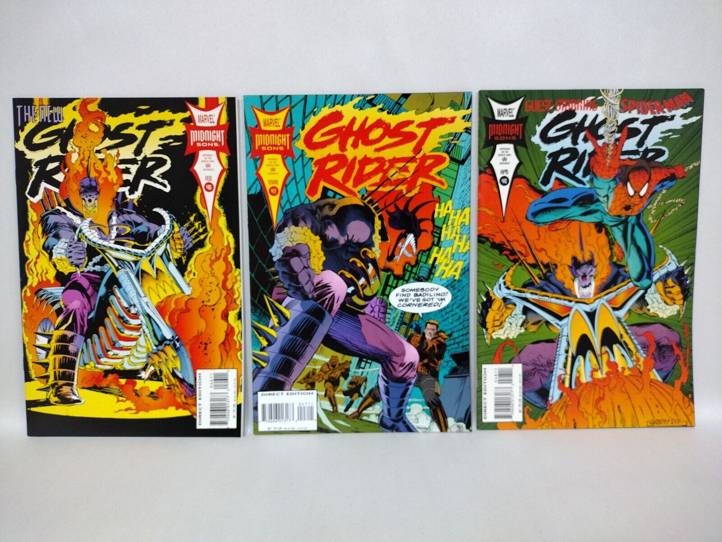 Ghost Rider (1990) Dan Ketch Marvel Comic Lot Set #1-50 Key Issues F-VF