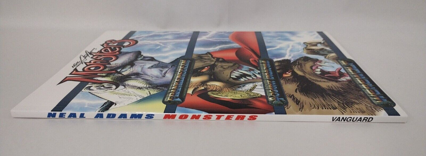 Neal Adams Monsters (2003) Vanguard Softcover Werewolf Dracula New Sealed