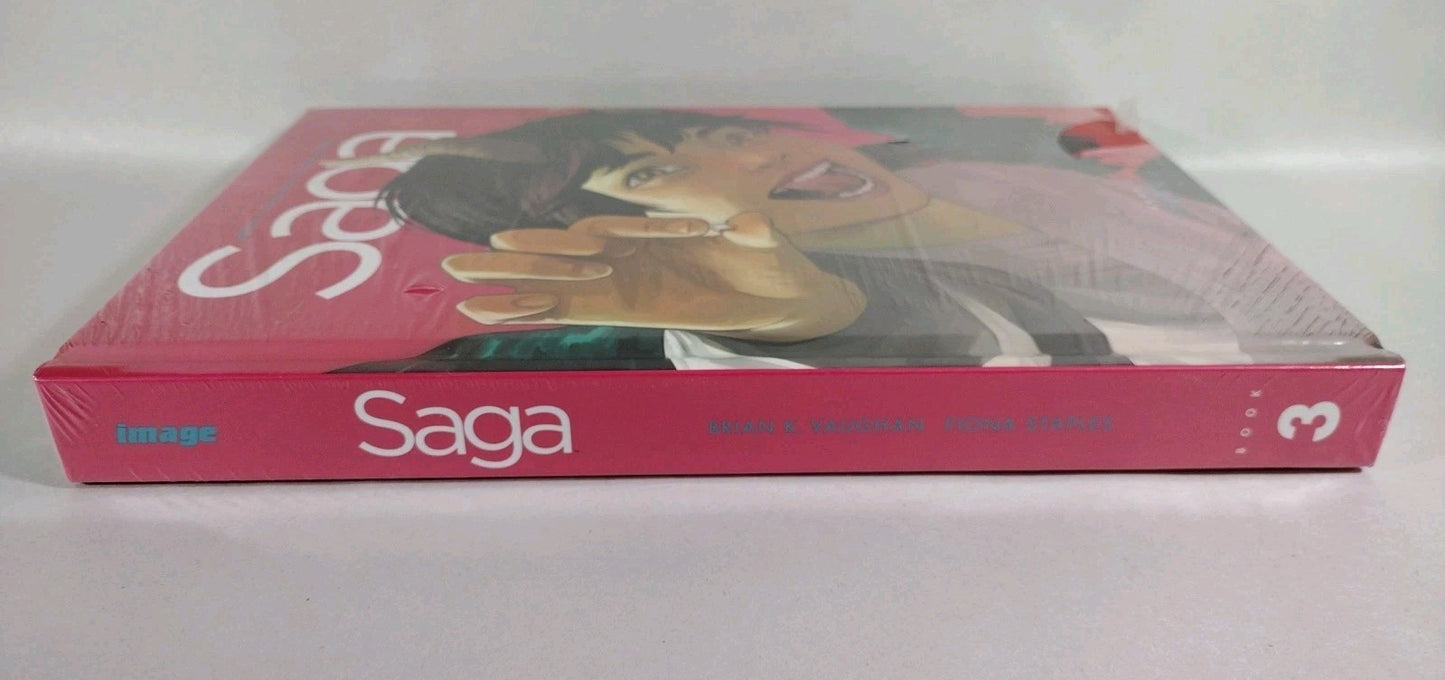 Saga Deluxe Edition Vol 3 Image Comics HC Brian K Vaughan Staples New Sealed