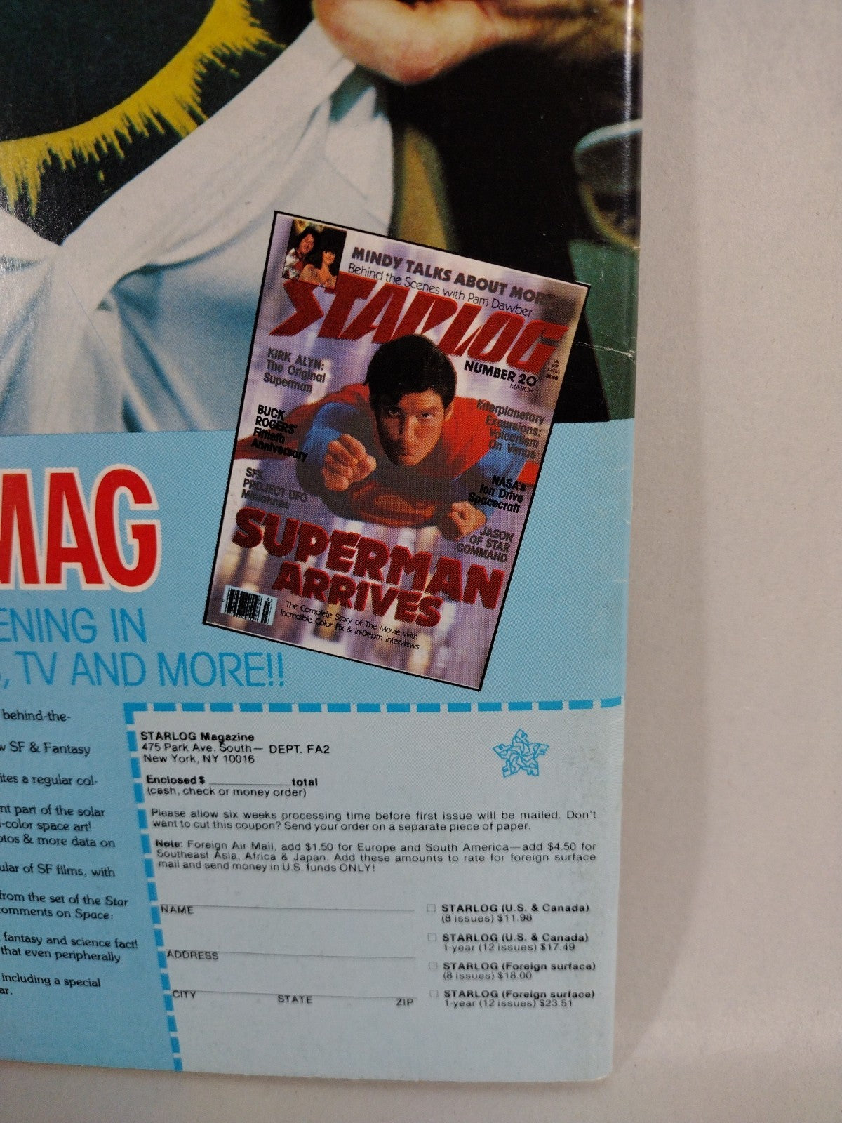 FANGORIA Magazine #2 (1979) Prophecy Phantasm War Of The Worlds W Poster VF 