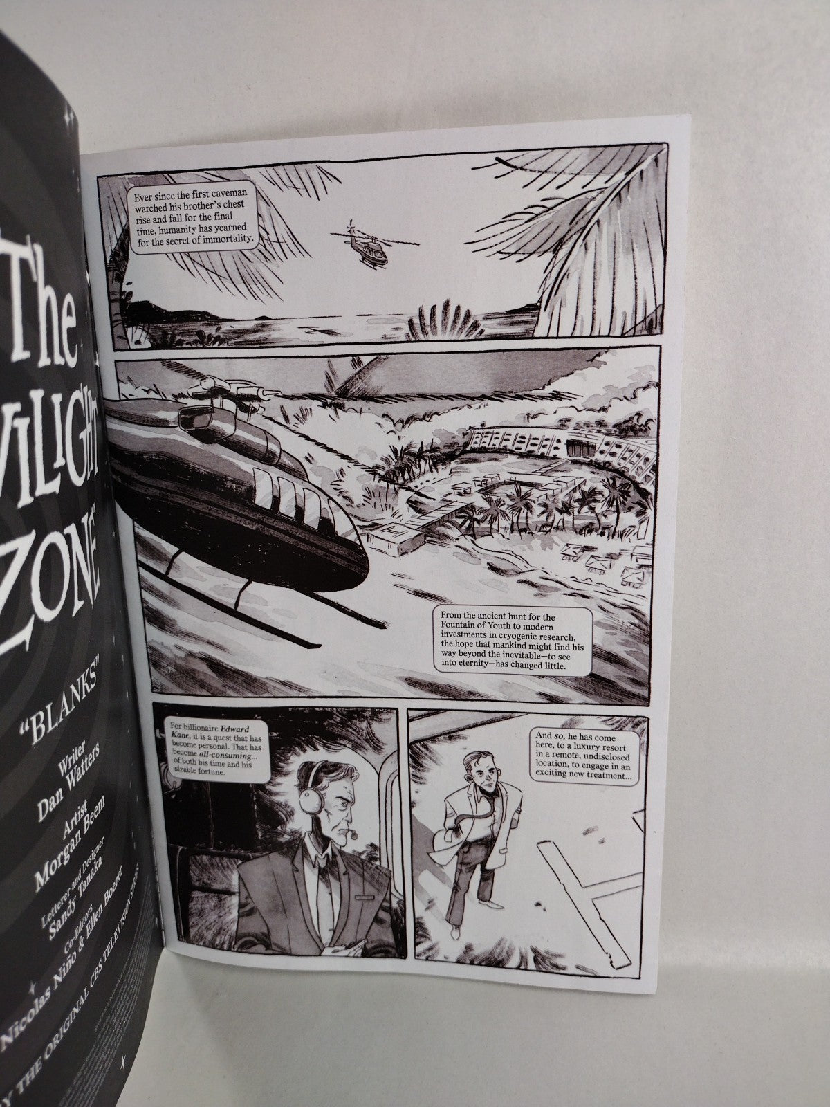 Twilight Zone #1 (2025) IDW Sketch Cover Variant Comic W Original Dave Castr Art